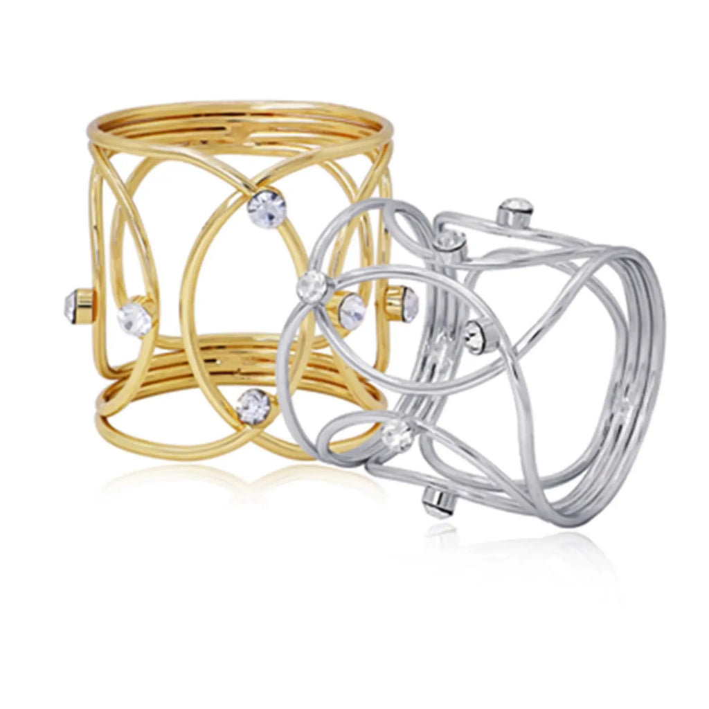 3-Pack Metal Napkin Rings – Elegant Reusable Table Holders