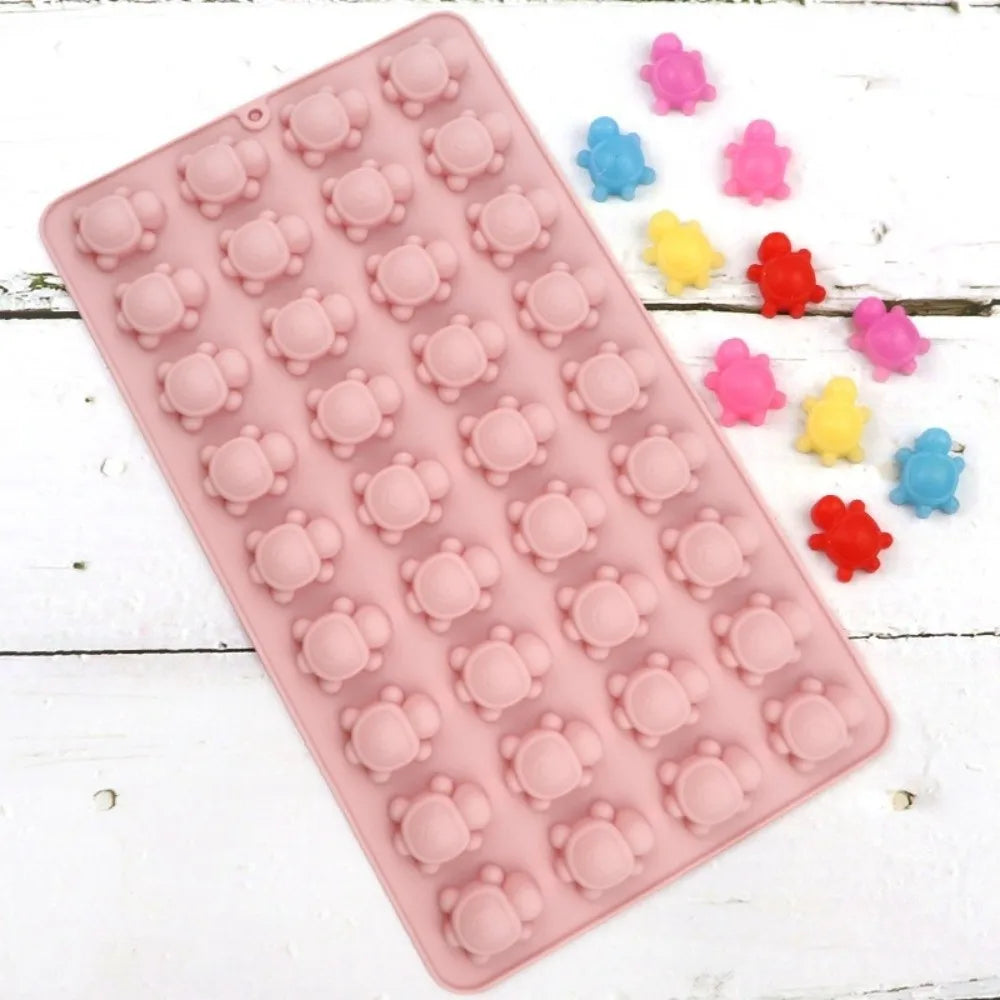 Mini Turtle Silicone Mold – Chocolate, Candy & Jelly Baking