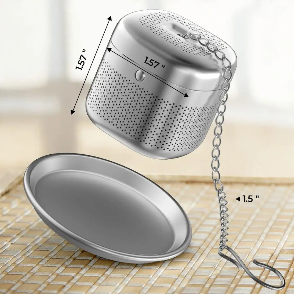 Stainless Steel Tea Infuser Ball | Extra Fine Mesh Loose Leaf