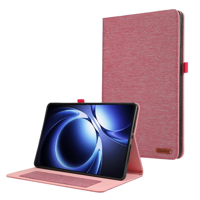 Xiaomi Pad Mini 8.8 Case 2025 – Soft Fabric Flip Stand Cover