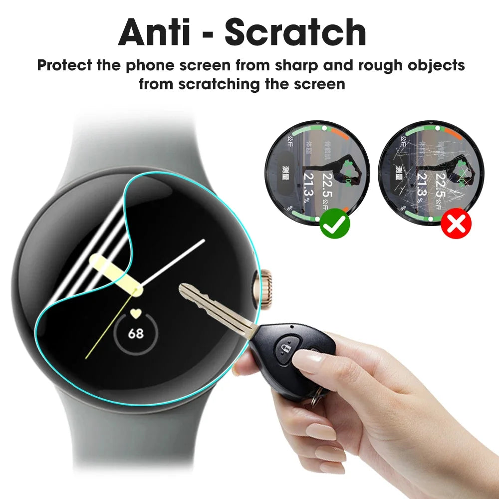 Hydrogel TPU Screen Protector for Google Pixel Watch 1/2/3