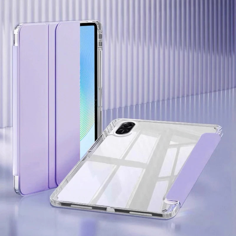 Honor Pad X9 11.5" Case – PU Leather, Clear Back & Pen Holder