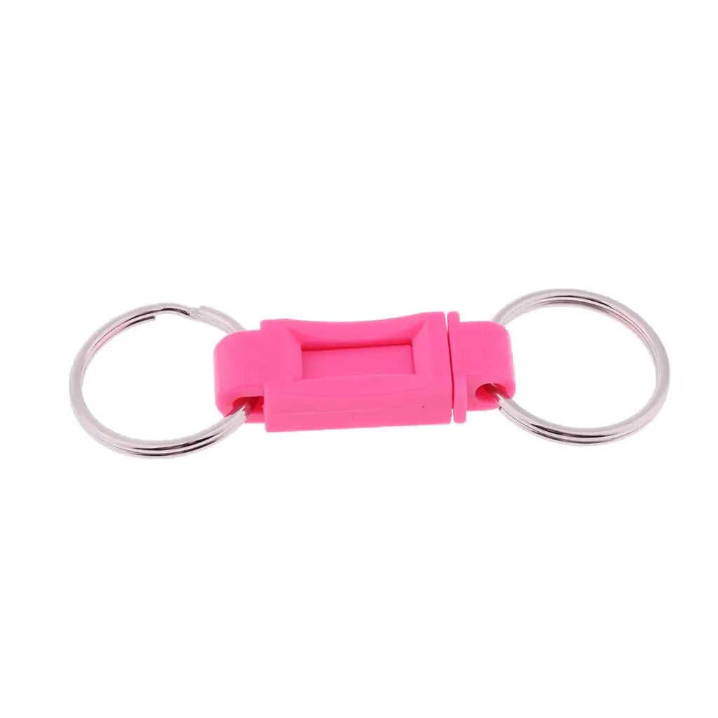 Quick Release Breakaway Key Rings – 2–6 Pack Split Keychain