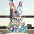 Rainbow Crystal Bunny Figurine | Easter & Home Décor