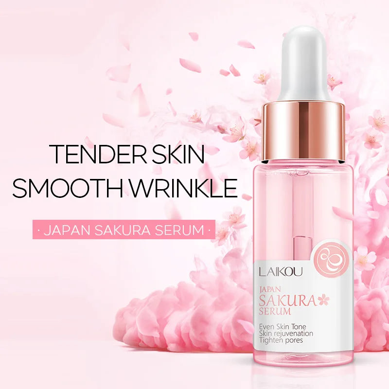 LAIKOU 17ml Sakura Vitamin C & 24K Gold Face Serum Skin Care