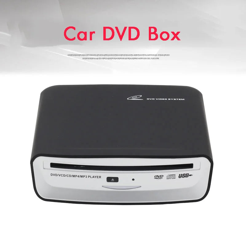 Car Slot-Loading CD/DVD Player USB Interface External Stereo