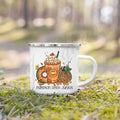 Fall for Jesus Enamel Mug | Thanksgiving & Camping Coffee Cup