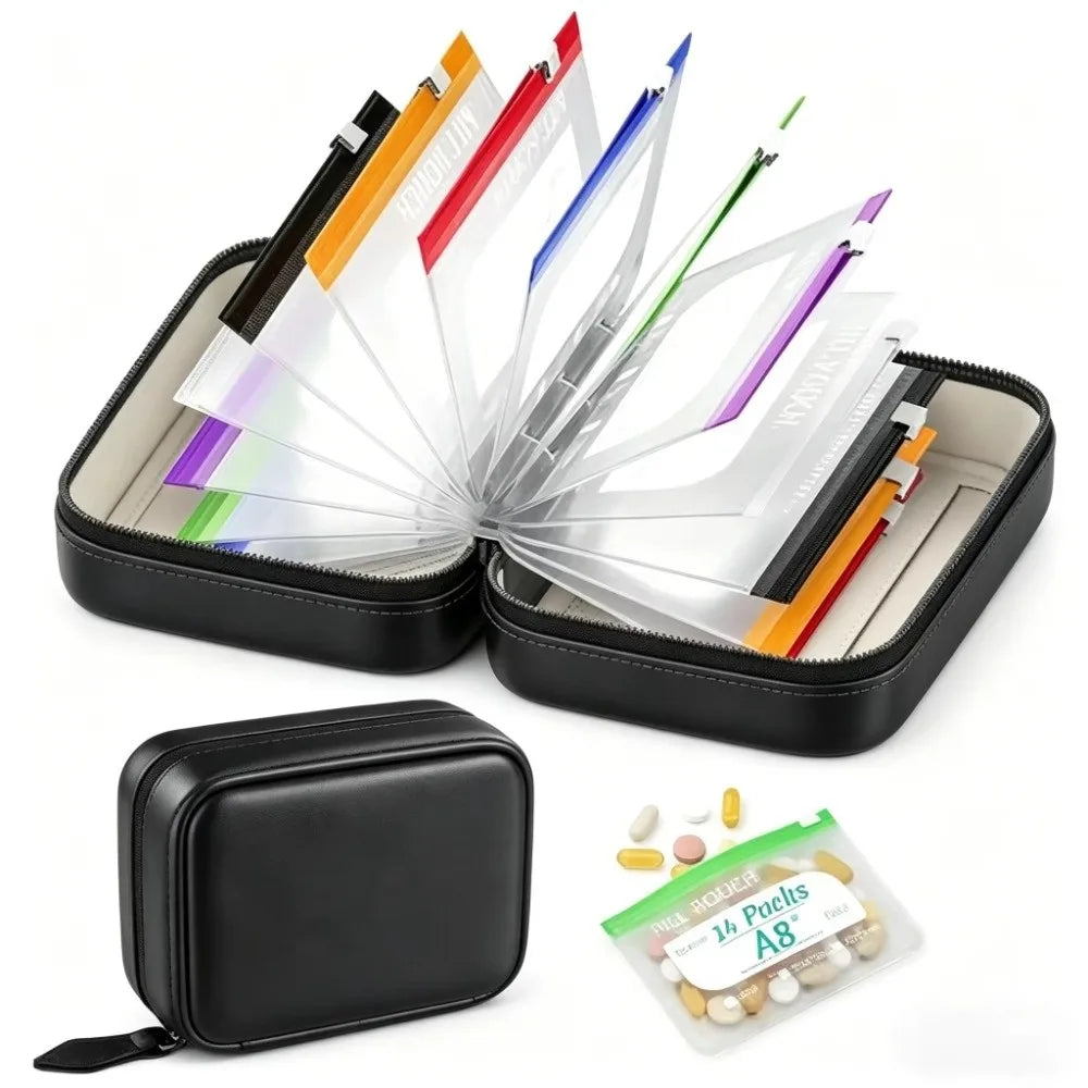 BPA-Free Weekly Pill Organizer – 7/14 PCS Waterproof Case