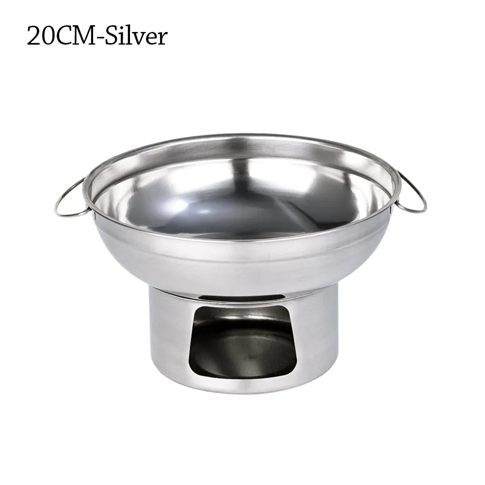 Stainless Steel Hot Pot Double Handles 20/22cm – Kitchen & Outdoor