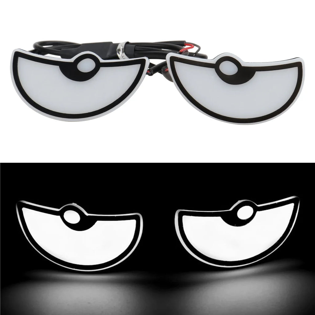 2-Pack LED Demon Eye Headlight Accent Lights – Car & Motorcycle