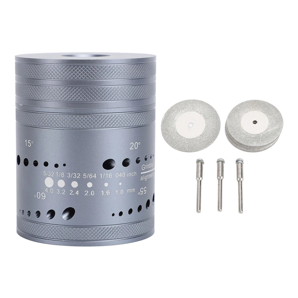 TIG Tungsten Electrode Sharpener – 6 Sizes & 8 Angles