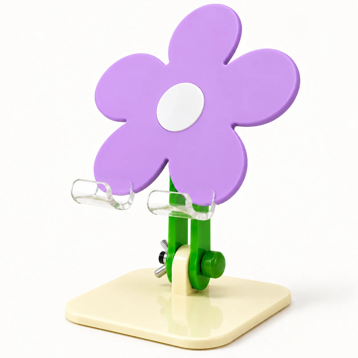 Cute Flower Phone Stand – Foldable Adjustable Desktop Holder