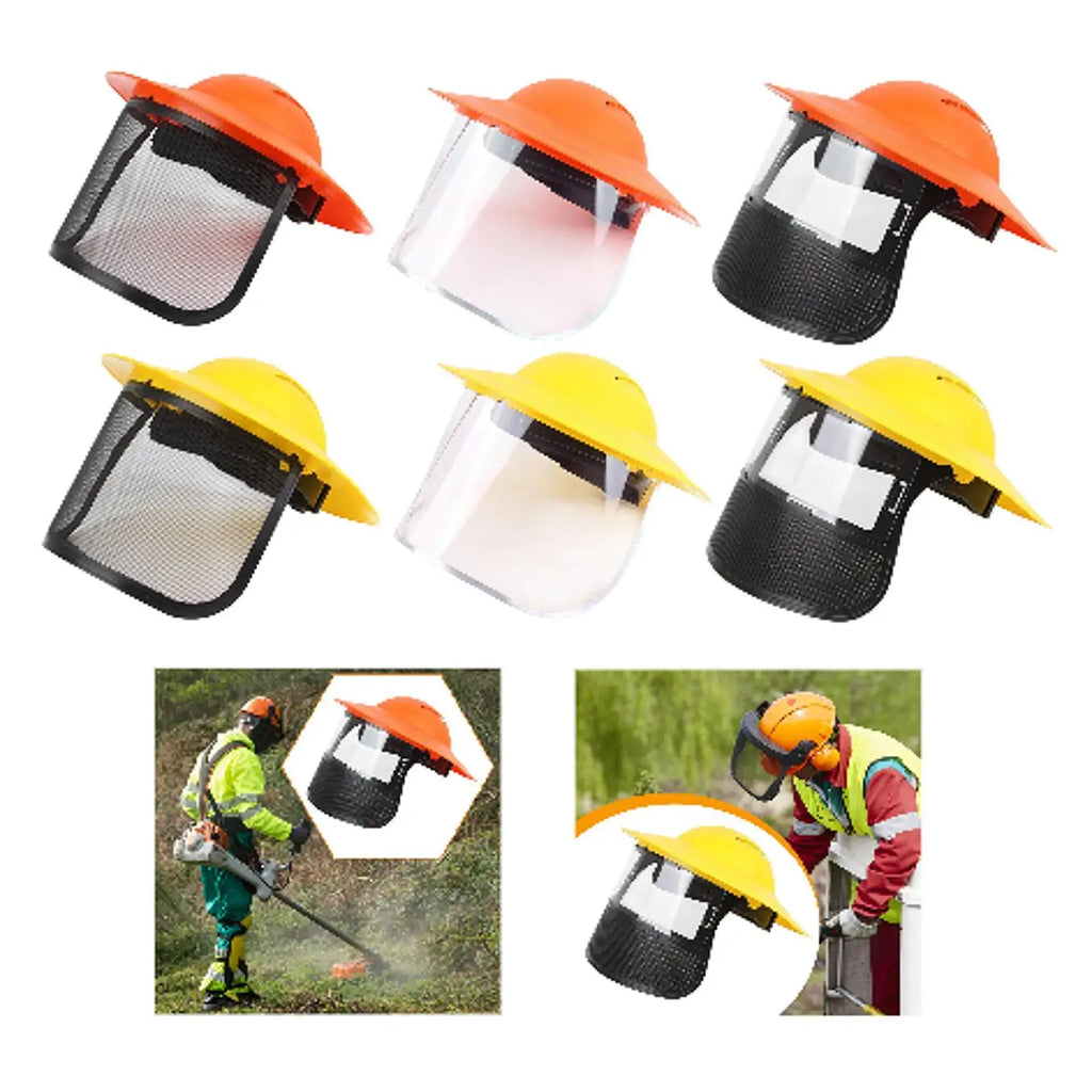 Adjustable Face Protection Visor – Chainsaw & Garden Safety