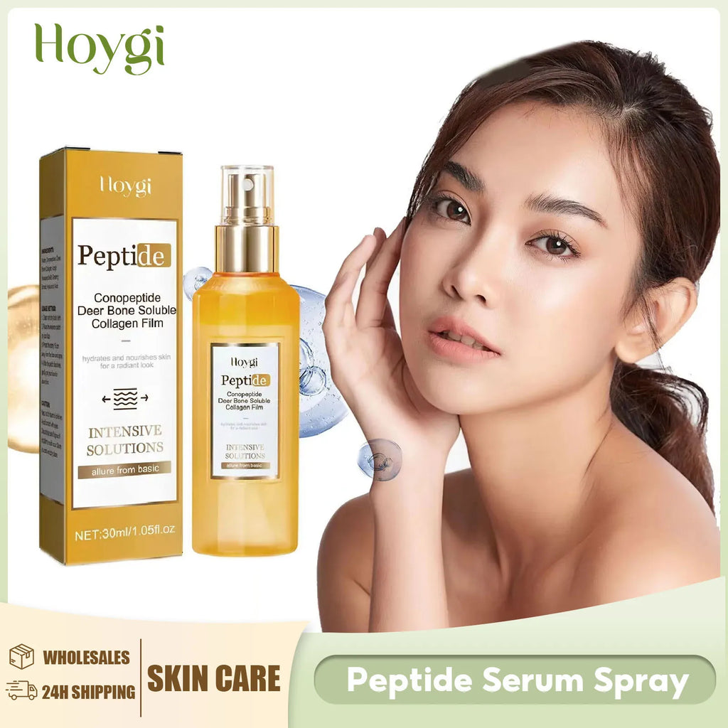 Hoygi Peptide Anti-Aging Face Serum Spray 30ml – Firm & Brighten