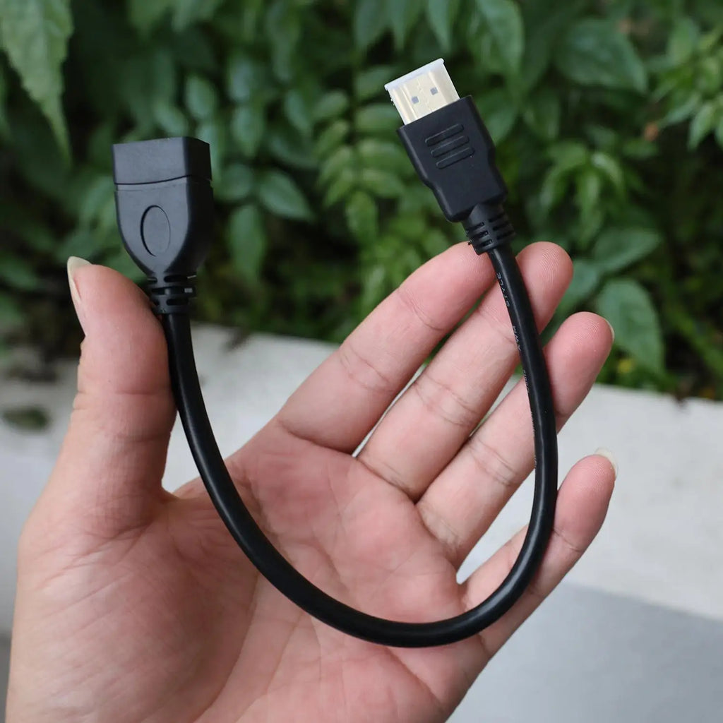 4K HDMI 2.0 Male to Female Extension Cable – TV PS5 Projector