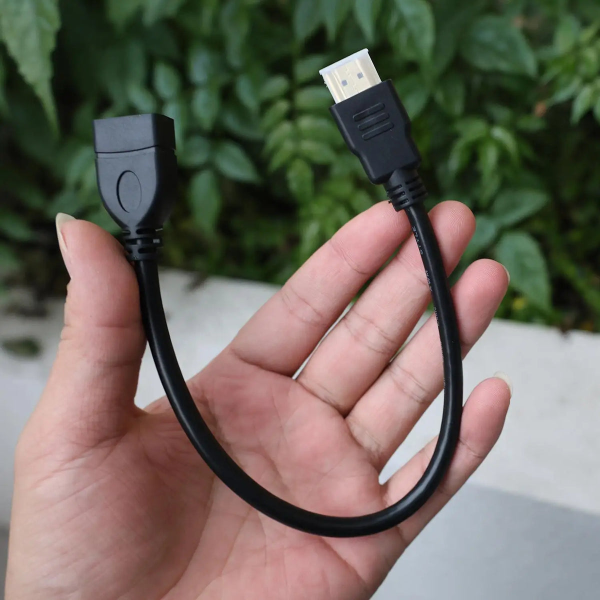 4K HDMI 2.0 Male to Female Extension Cable – TV PS5 Projector