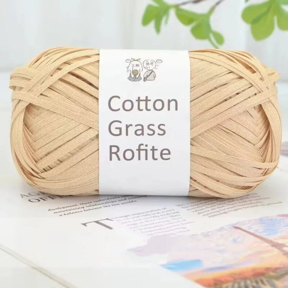 Multicolour Raffia Yarn – DIY Crochet, Knitting & Gift Wrap