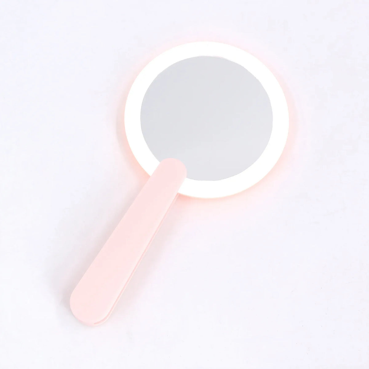 Foldable LED Makeup Mirror – Portable Lighted Compact Travel