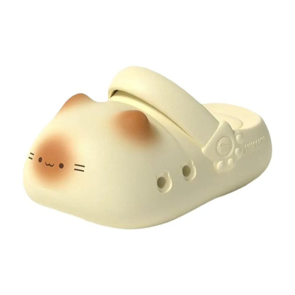 Women's Cat Paw Waterproof Anti-Slip Indoor Slippers