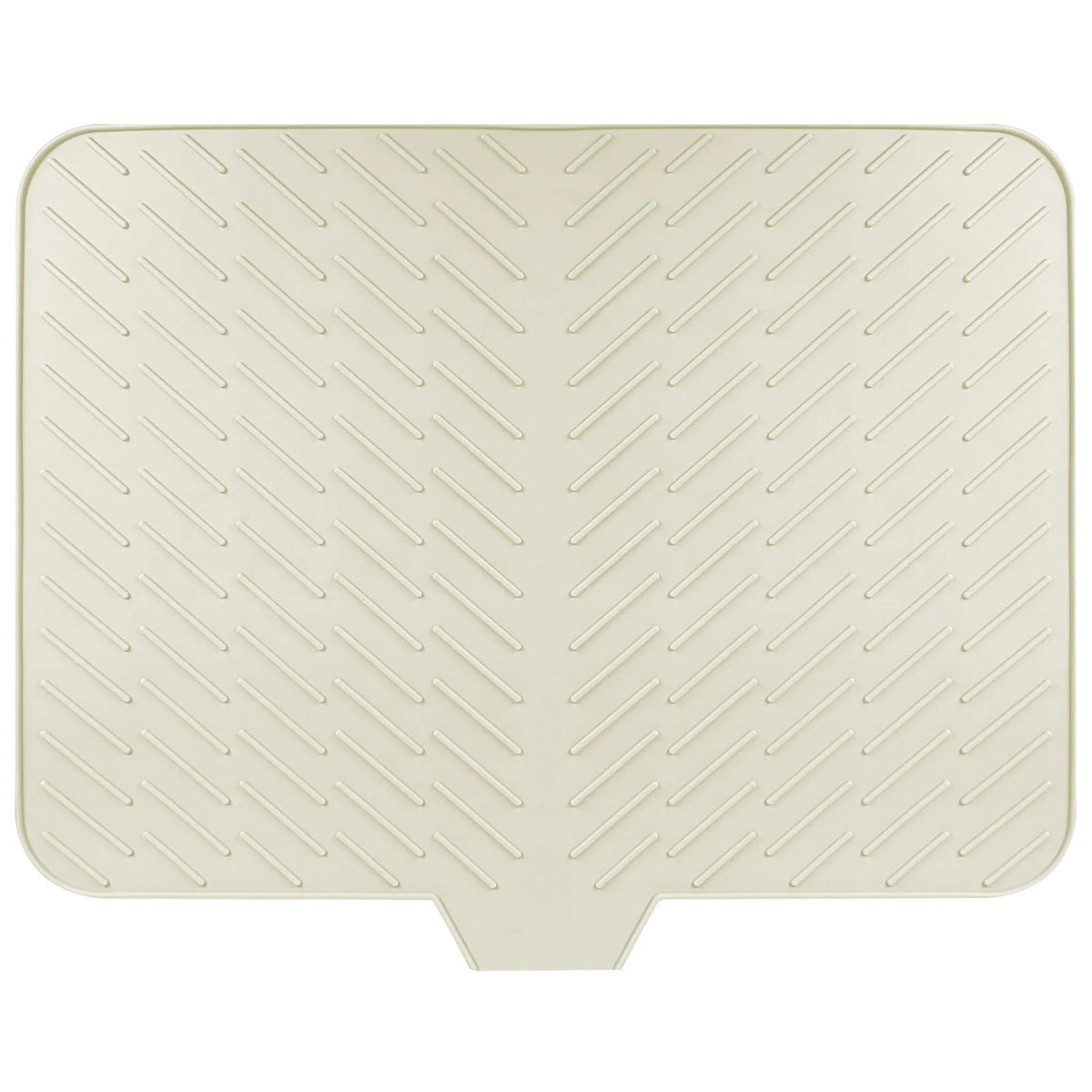 Silicone Sloped Drain Mat – Non-Slip Dish Drying Pad for Kitchen