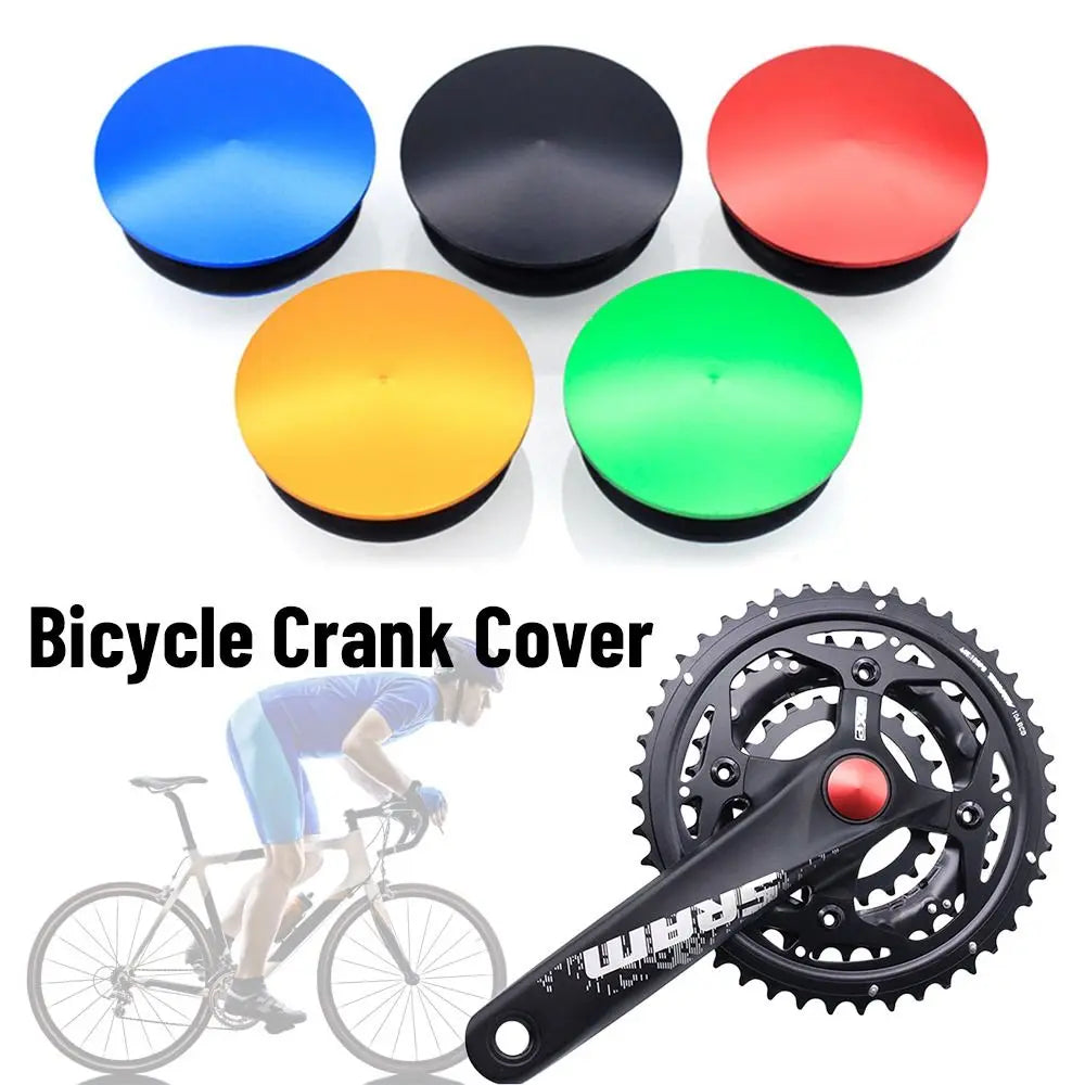 2-Pack Aluminum Alloy Bike Crankset Dust Cover – MTB & Road