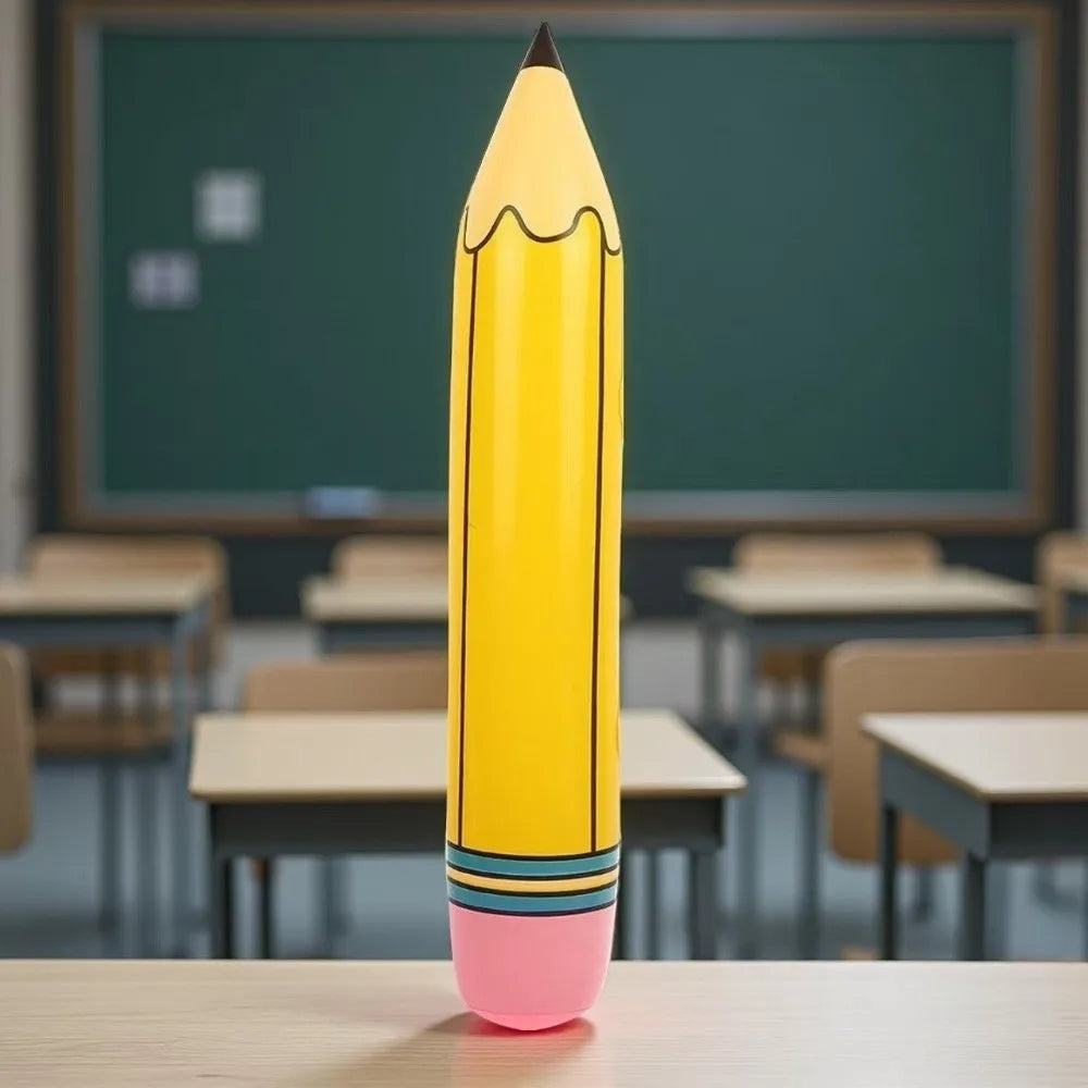 Giant Inflatable Pencil Photo Prop – Party & Graduation Fun
