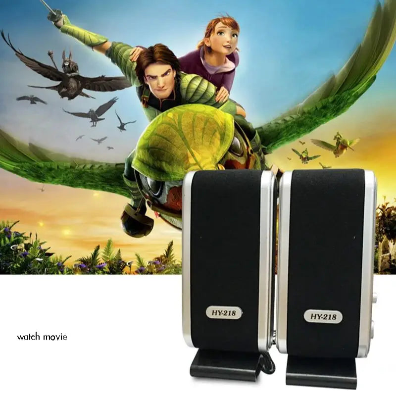 ZJMZYM Wired USB Portable Speaker – 3.5mm for Laptop & PC