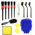 14-Piece Car Cleaning Brush Set – Vent & Gap Detail Brushes