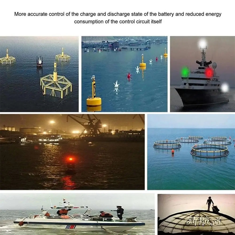 LED Waterproof Floating Fishing Buoy Signal Light – 5 Colors