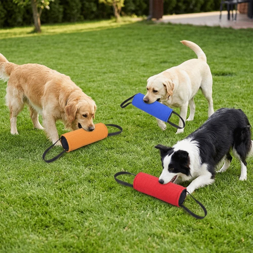 Reinforced Dog Bite Tug Toy | Durable Bar Shape, Multi-Color