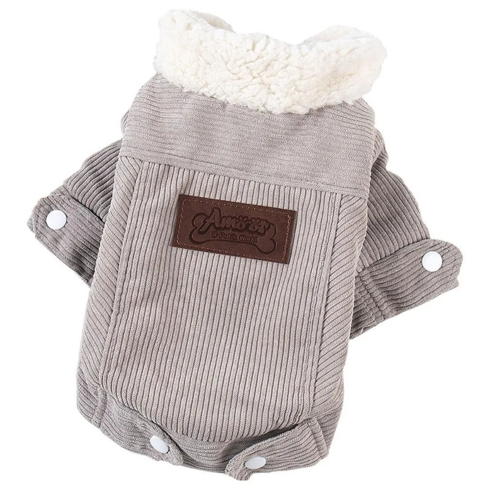 Windproof Winter Dog Jacket – Warm Vest Coat for Small Dogs