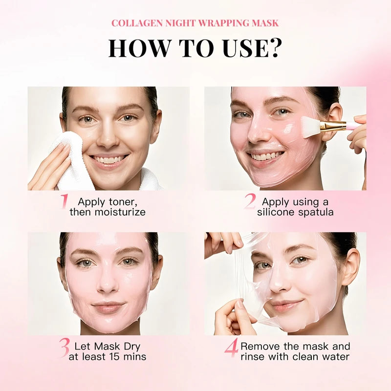 ROZINO PDRN & Strawberry Peel-Off Face Mask 75g + Scraper