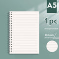Spiral Coil Notebook A4/A5/A6/B5 – Grid, Lined & Blank Pages