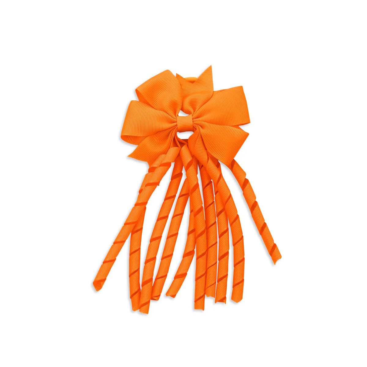 12-Pack Girls' Grosgrain Ribbon Bow Hair Ties | Cheerleading
