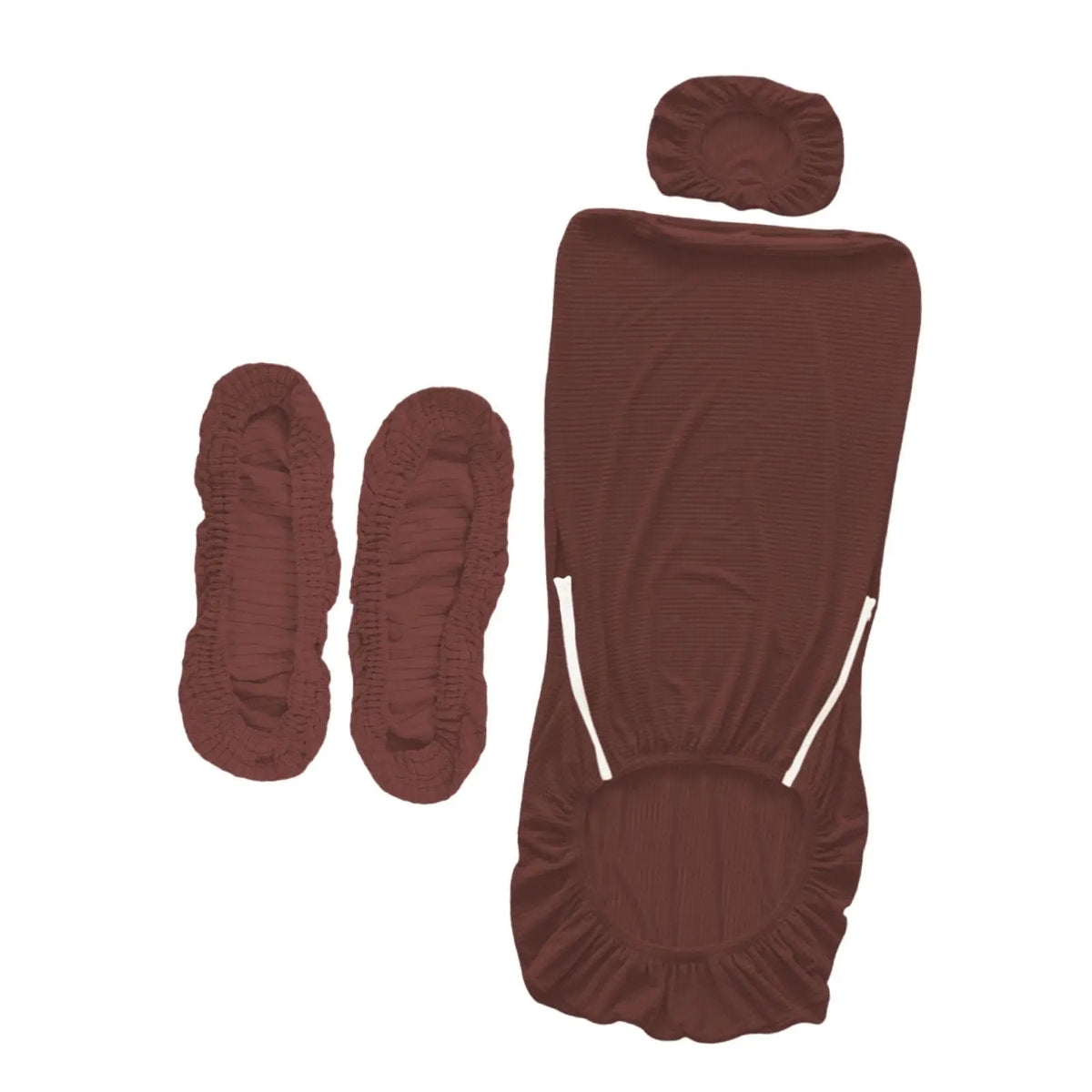 Universal Office Chair Cover Set – Headrest & Armrest Slipcovers
