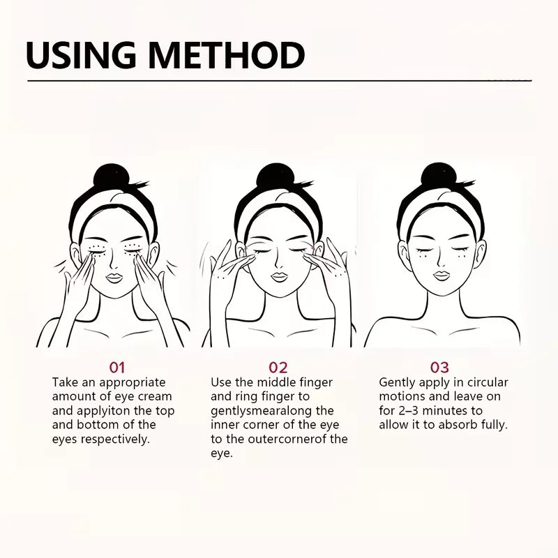 YCHZ Firming Eye Cream – Brighten & Hydrate Eye Area