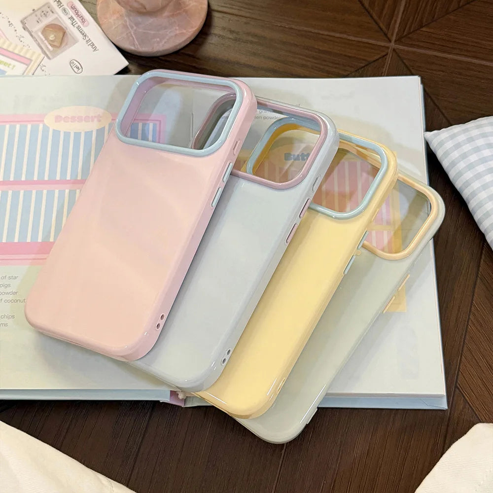 Candy Color Liquid Silicone iPhone Case – 12 to 17 Pro Max