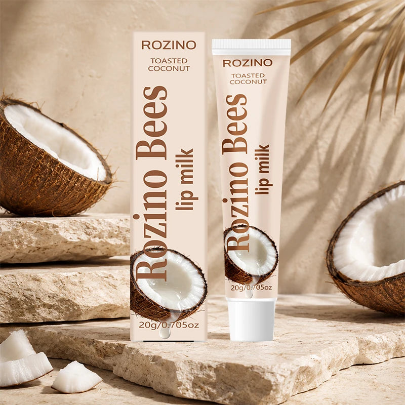 ROZINO Coconut Lip Balm 20g – Moisturizing Lip Oil & Mask