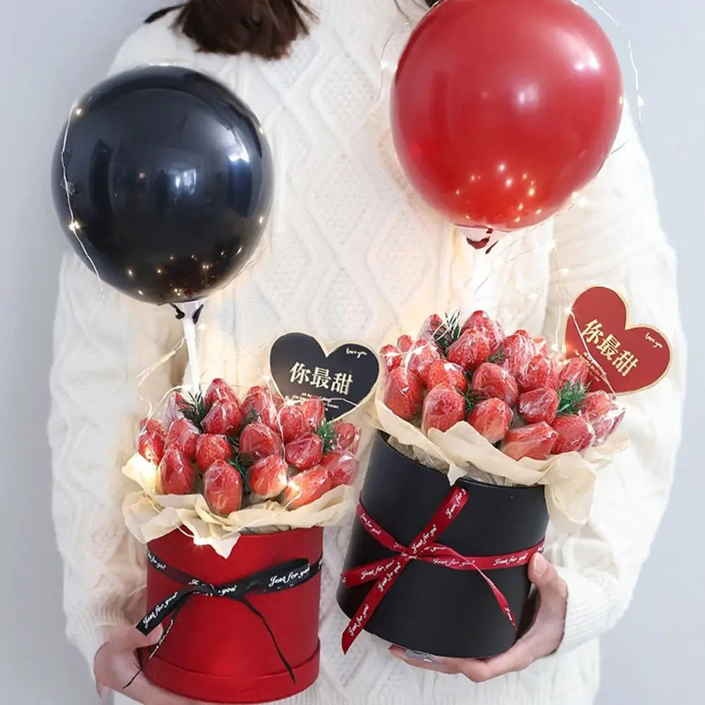 Flower Gift Box Paper Basket Rose Wrapping – 7 Styles