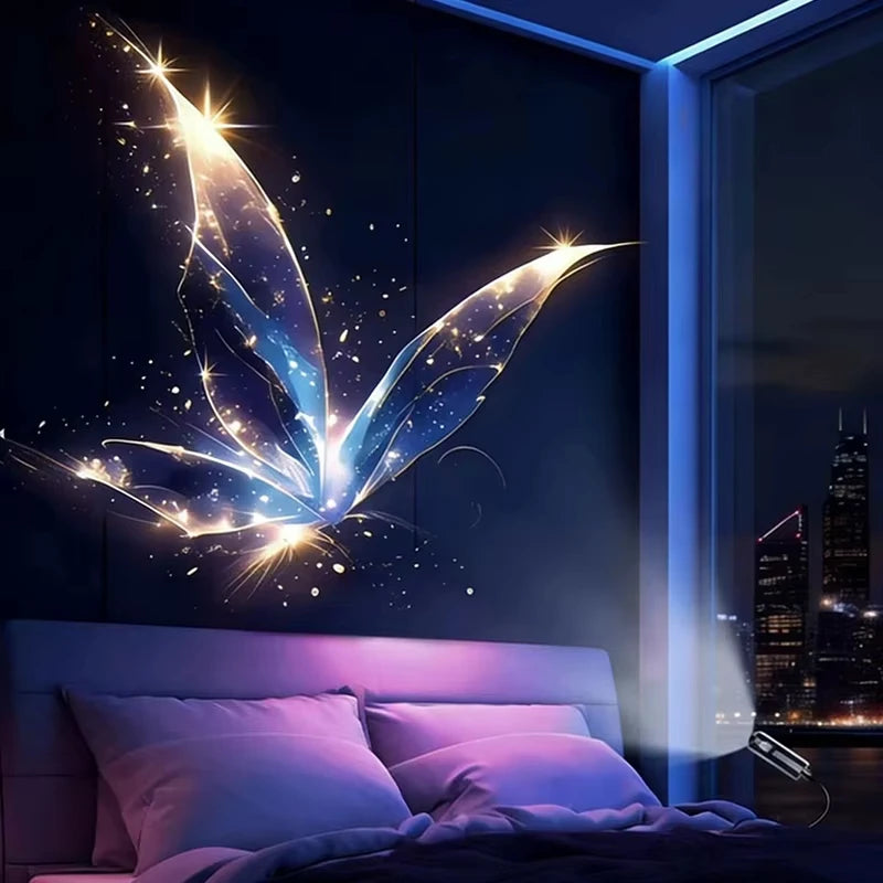 USB LED Star Projector Night Light – Bendable Ambient Lamp