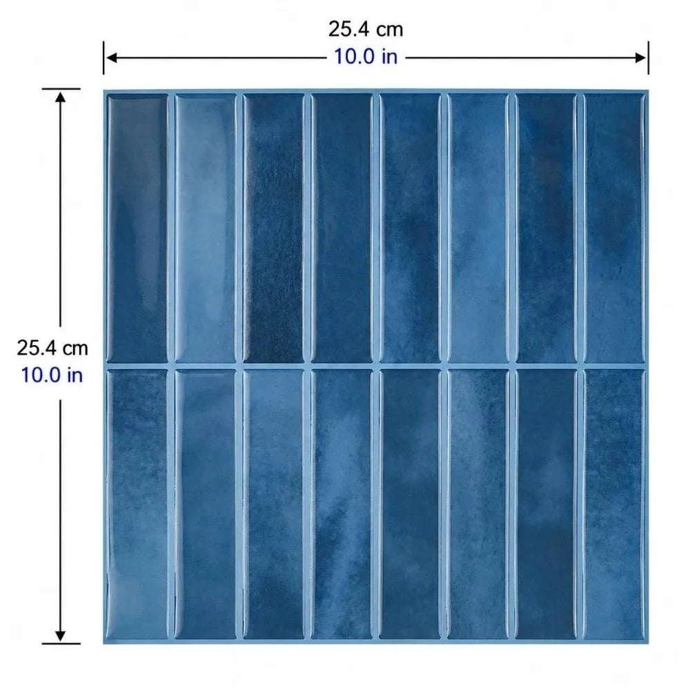 Self-Adhesive PVC Tile Stickers – Waterproof Vinyl Wall Decal