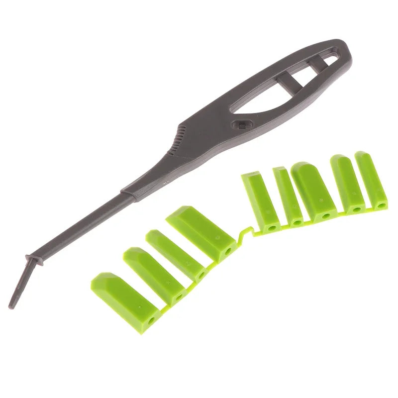 Caulking Tool Kit – Silicone Scraper with 9 Narrow Tips
