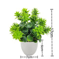 Mini Artificial Bonsai Potted Plant | Fake Flower Home Decor