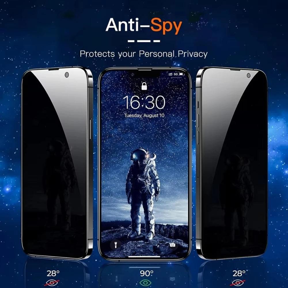 Privacy Tempered Glass for Xiaomi Poco – Screen Protector + Kit