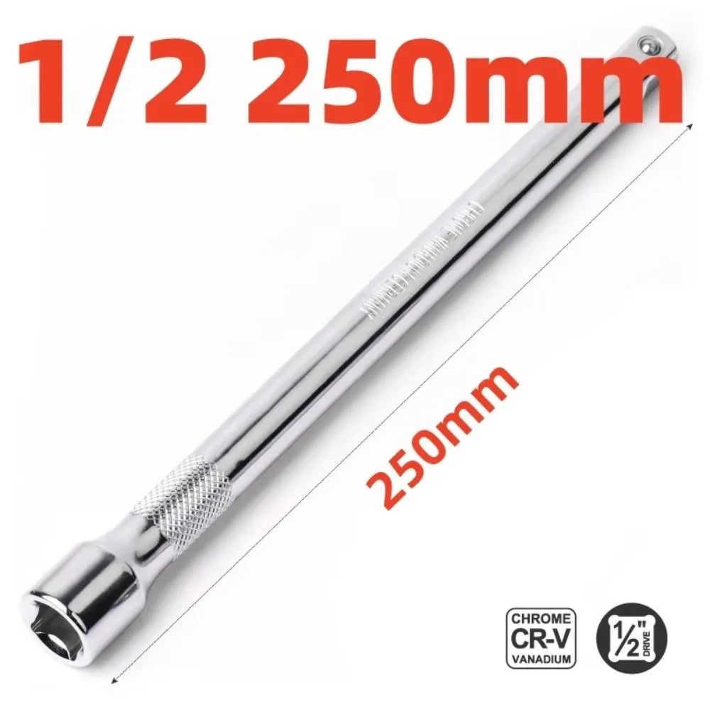 1/4" 3/8" 1/2" Socket Extension Bar Set | 50–250mm