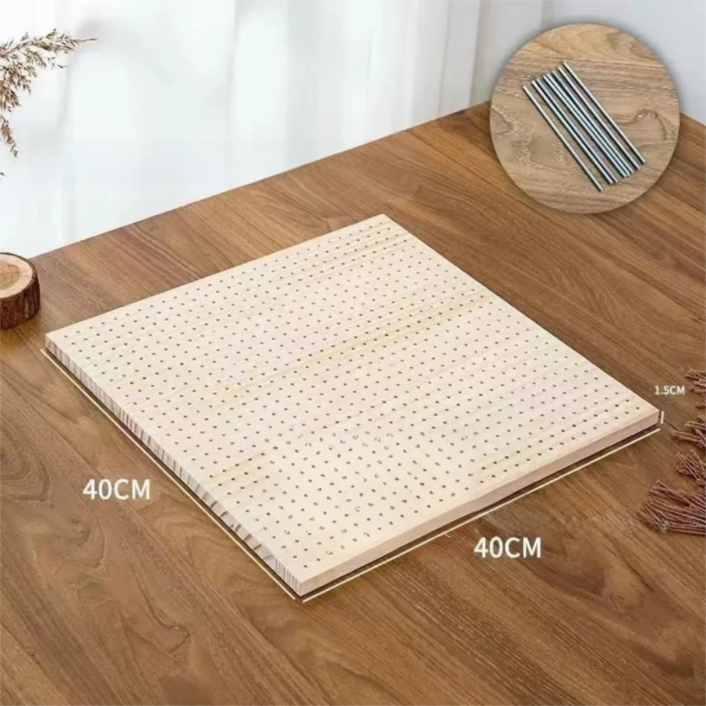 Wooden Crochet Blocking Board | Reusable Knitting Mat