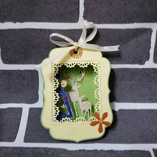 3D Shadow Box Metal Cutting Dies – DIY Scrapbooking Stencils