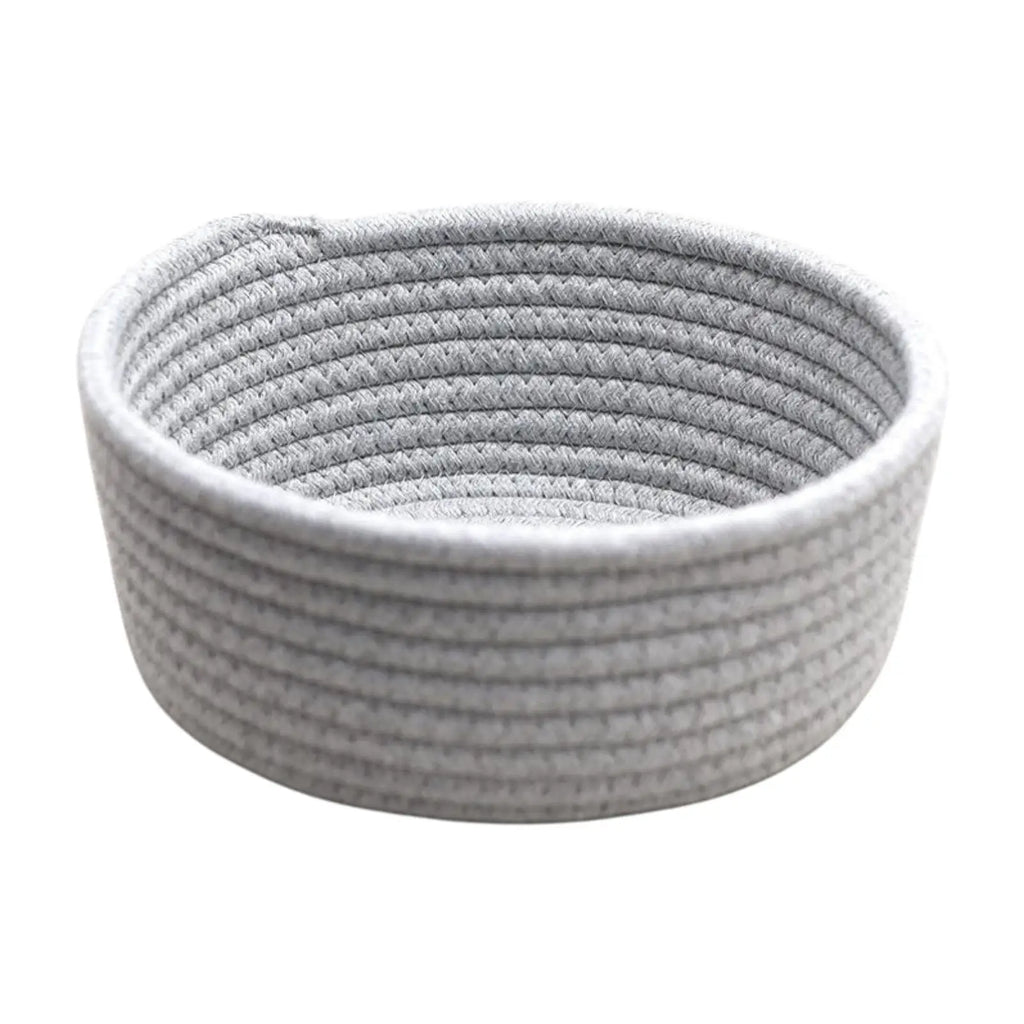 Decorative Cloth Storage Basket – Nordic Desktop Organizer