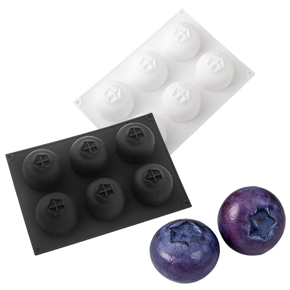 Food Grade Silicone Blueberry Mousse Cake Mold – Reusable
