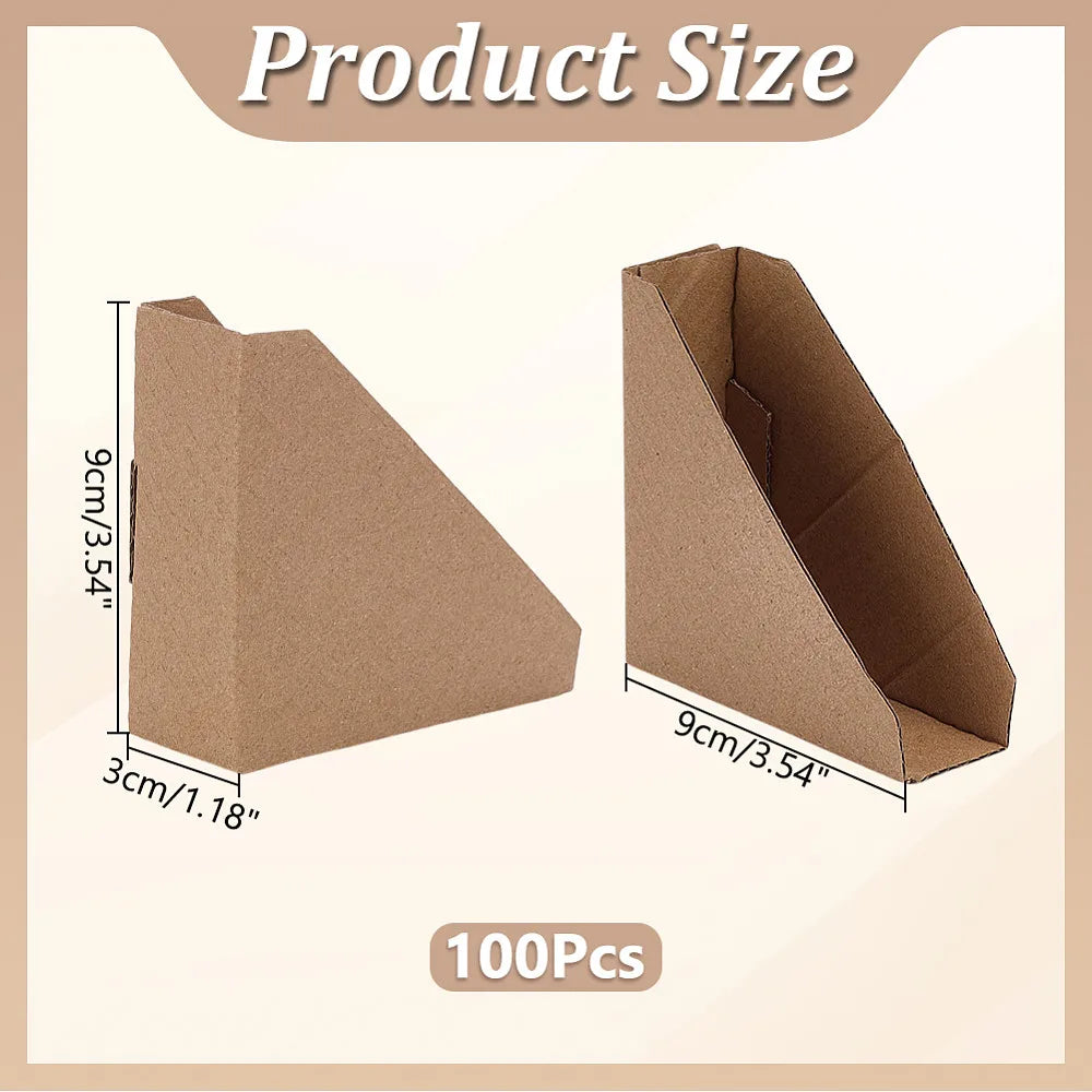 Triangle Cardboard Frame Corner Protectors – Goldenrod 135x210mm